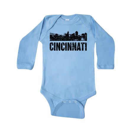 Inktastic Cincinnati Skyline Grunge Gift Baby Boy or Baby Girl Long Sleeve Bodysuit
Inktastic Cincinnati Skyline Grunge Gift Baby Boy or Baby Girl Long Sleeve Bodysuit