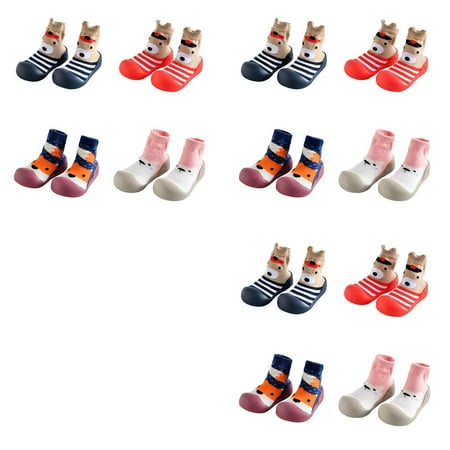 3pcs Infant Cartoon Design Soft Rubber Bottom Anti-Slip Floor Socks Boots Newborn Baby Big Head Shoes
3pcs Infant Cartoon Design Soft Rubber Bottom Anti-Slip Floor Socks Boots Newborn Baby Big Head Shoes