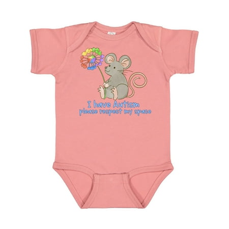 Inktastic I Have Autism Please Respect My Space Mouse with Flower Gift Baby Boy or Baby Girl Bodysuit
Inktastic I Have Autism Please Respect My Space Mouse with Flower Gift Baby Boy or Baby Girl Bodysuit