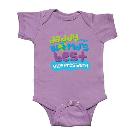 Inktastic My Daddy is the World’s Best Vice President Gift Baby Boy or Baby Girl Bodysuit
Inktastic My Daddy is the World’s Best Vice President Gift Baby Boy or Baby Girl Bodysuit