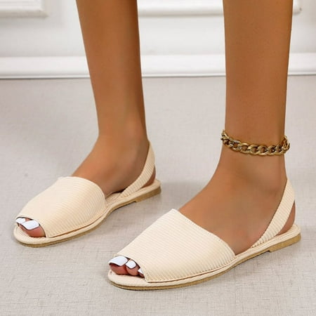 FZM Women shoes Fashion Wear Outer Slippers Women s Mouth Casual Fish And Flat Sandals Striped Women s sandals
FZM Women shoes Fashion Wear Outer Slippers Women s Mouth Casual Fish And Flat Sandals Striped Women s sandals