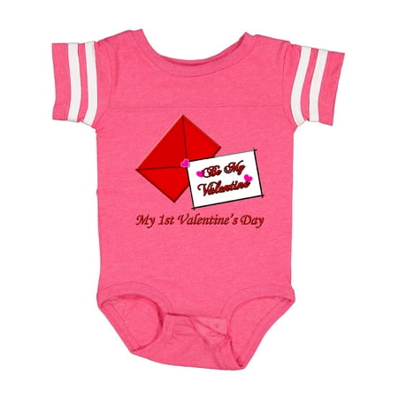 Inktastic My 1st Valentine s Day Gift Baby Boy or Baby Girl Bodysuit 
Inktastic My 1st Valentine s Day Gift Baby Boy or Baby Girl Bodysuit