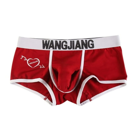 KDDYLITQ Stretch Comfort Breathable Briefs Soft Underwear Male Pouch Trunks for Men Deep Red Red L
KDDYLITQ Stretch Comfort Breathable Briefs Soft Underwear Male Pouch Trunks for Men Deep Red Red L