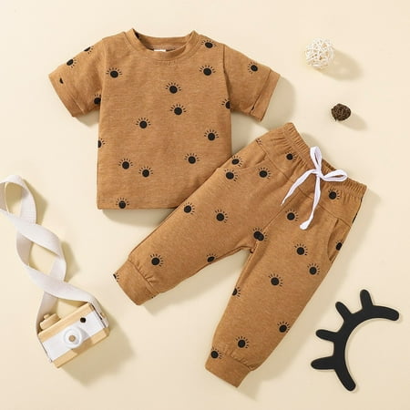 CHGBMOK Clearance Toddler Kids Baby Boys Girls Fashion Cute Star Pattern Short Sleeve Pocket Pants Cotton Casual Suit
CHGBMOK Clearance Toddler Kids Baby Boys Girls Fashion Cute Star Pattern Short Sleeve Pocket Pants Cotton Casual Suit