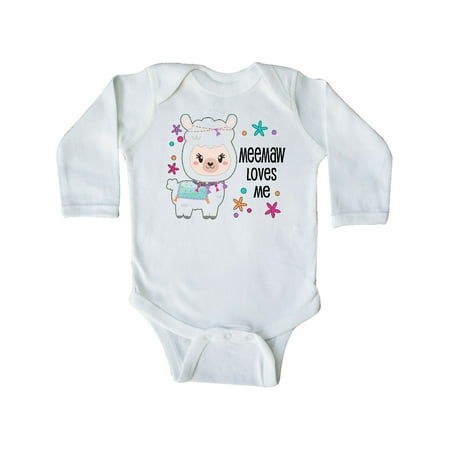 Inktastic Meemaw Loves Me- cute and happy llama Gift Baby Boy or Baby Girl Long Sleeve Bodysuit
Inktastic Meemaw Loves Me- cute and happy llama Gift Baby Boy or Baby Girl Long Sleeve Bodysuit