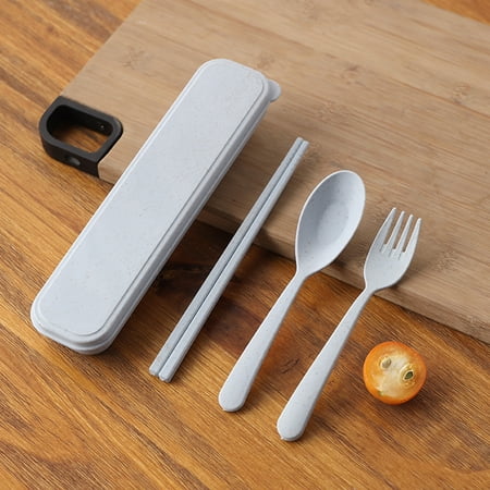GOODLIEST Travel Cutlery 3Pcs/Set Dining Burrs-free Delicate Eco-friendly Portable Cutlery Set
GOODLIEST Travel Cutlery 3Pcs/Set Dining Burrs-free Delicate Eco-friendly Portable Cutlery Set