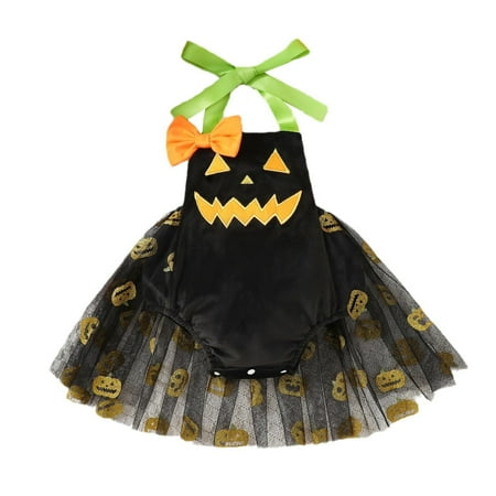 Yzengfg Toddler Girls Sleeveless Pumpkin Tulle Romper Toddler Bodysuits Dress 0-3 Months
Yzengfg Toddler Girls Sleeveless Pumpkin Tulle Romper Toddler Bodysuits Dress 0-3 Months
