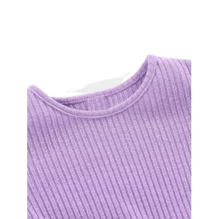 Casual Letter Print Round Neck Long Sleeve Lilac Purple Toddler Girls Two-piece Outfits (Girl s)
Casual Letter Print Round Neck Long Sleeve Lilac Purple Toddler Girls Two-piece Outfits (Girl s)