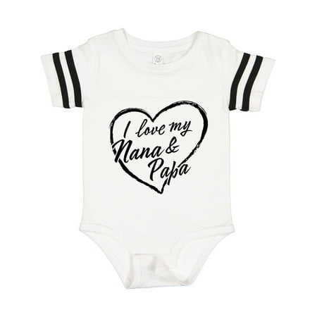 Inktastic I Love My Nana and Papa in Black Chalk Heart Gift Baby Boy or Baby Girl Bodysuit
Inktastic I Love My Nana and Papa in Black Chalk Heart Gift Baby Boy or Baby Girl Bodysuit