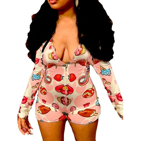 Women s Bodysuit Long Sleeve Deep V Neck Leotard Tops Bodycon Jumpsuits Shorts Pajamas Outfit for Women
Women s Bodysuit Long Sleeve Deep V Neck Leotard Tops Bodycon Jumpsuits Shorts Pajamas Outfit for Women