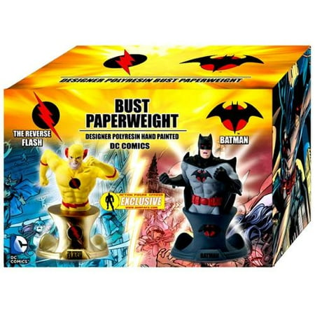 DC Flashpoint Batman and Reverse Flash Busts Action Figure