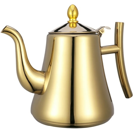 Frcolor Stainless Steel Kettle Cold Water Pitcher Household Oil Pot Restaurant Soup Kettle with Strainer
Frcolor Stainless Steel Kettle Cold Water Pitcher Household Oil Pot Restaurant Soup Kettle with Strainer