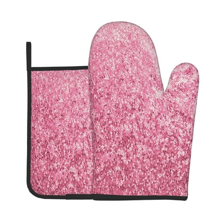 Jgfou Pink Glitter Pattern Oven Mitts and Pot Holders Sets Heat Resistant Oven Mittens Soft Lining Extra Thicken Long Kitchen Cotton Oven Glove for Cooking
Jgfou Pink Glitter Pattern Oven Mitts and Pot Holders Sets Heat Resistant Oven Mittens Soft Lining Extra Thicken Long Kitchen Cotton Oven Glove for Cooking