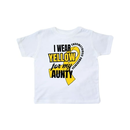Inktastic I Wear Yellow For My Aunty Endometriosis Awareness Gift Toddler Boy or Toddler Girl T-Shirt
Inktastic I Wear Yellow For My Aunty Endometriosis Awareness Gift Toddler Boy or Toddler Girl T-Shirt