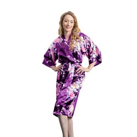 Medium Length Womens Robes Sizes 2 to 18 Bride and Bridesmaid Robe - Floral Sleepwear
Medium Length Womens Robes Sizes 2 to 18 Bride and Bridesmaid Robe - Floral Sleepwear