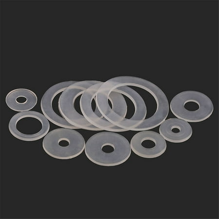 (L:M6*11*0.8)100pcs M3 M4 M5 M6 PVC Insulating Plain Gasket Pad Ring Spacer Flat Washer
(L:M6*11*0.8)100pcs M3 M4 M5 M6 PVC Insulating Plain Gasket Pad Ring Spacer Flat Washer