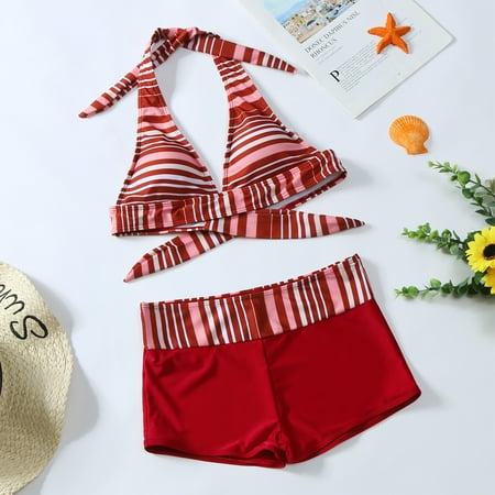 dmqupv Sports Bra Top Bathing Suit Women s Fashion Summer Two Piece Swimsuit 3 Piece Swimsuits for Women with Shorts Red 3X-Large
dmqupv Sports Bra Top Bathing Suit Women s Fashion Summer Two Piece Swimsuit 3 Piece Swimsuits for Women with Shorts Red 3X-Large