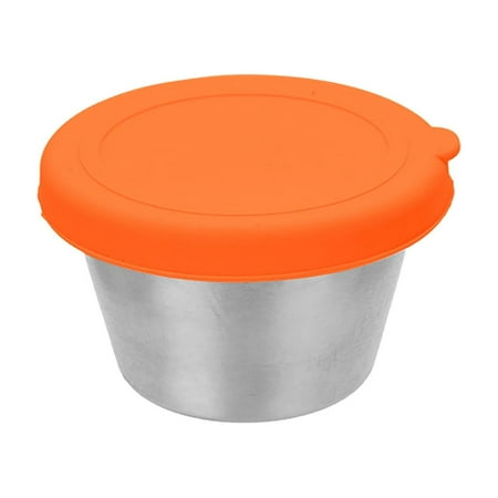 EKOUSN Black and Friday Deals Stainless Steel Dipping Plate Tomato Silicone Lid Preservation Box Sealed Leak Proof Cup Seasoning Plate
EKOUSN Black and Friday Deals Stainless Steel Dipping Plate Tomato Silicone Lid Preservation Box Sealed Leak Proof Cup Seasoning Plate