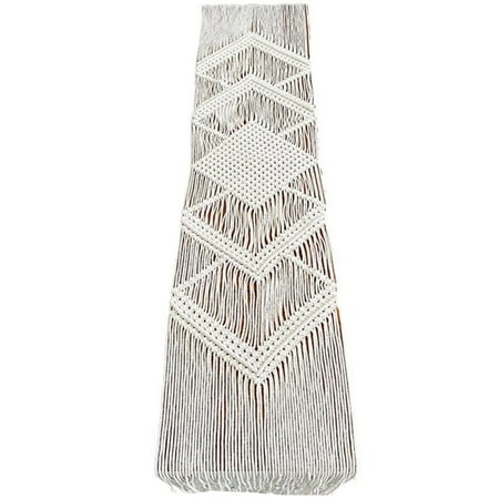 Hollow Out Macrame Table Runner Boho Wedding Decoration Nordic Style Boho Table Runner with Tassels Drop
Hollow Out Macrame Table Runner Boho Wedding Decoration Nordic Style Boho Table Runner with Tassels Drop