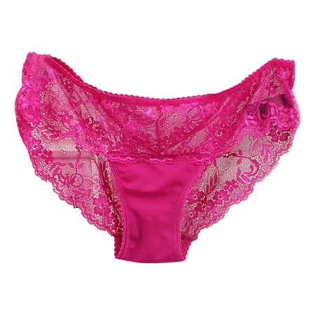 DNDKILG Womens Invisible Stretch Bikini Comfort Hipster Seamless Panties Lace Low Rise Briefs Hot Pink 2XL
DNDKILG Womens Invisible Stretch Bikini Comfort Hipster Seamless Panties Lace Low Rise Briefs Hot Pink 2XL