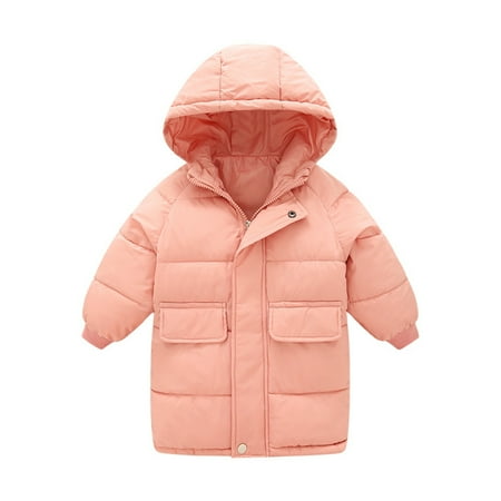EHTMSAK Toddler Baby Boy Girl s Fall Winter Hooded Puffer Jacket Children Long Sleeve Button Up Thicken Outerwear Padded Coat Pink 2Y-8Y 100
EHTMSAK Toddler Baby Boy Girl s Fall Winter Hooded Puffer Jacket Children Long Sleeve Button Up Thicken Outerwear Padded Coat Pink 2Y-8Y 100