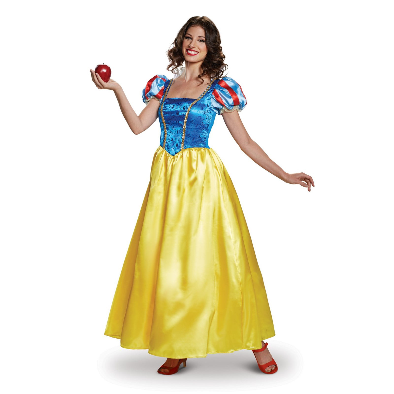 Snow White Deluxe Adult Halloween Costume Walmart Walmart