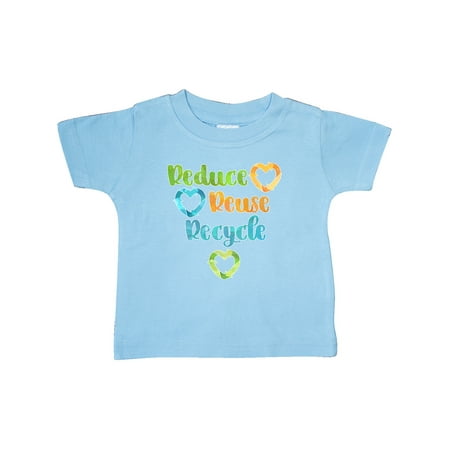 Inktastic Earth Day Reduce Reuse Recycle with Hearts Gift Baby Boy or Baby Girl T-Shirt
Inktastic Earth Day Reduce Reuse Recycle with Hearts Gift Baby Boy or Baby Girl T-Shirt