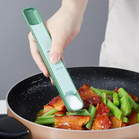 Bcloud Practical Seasoning Spoon Long Handle Plastic Adjustable Scale Cooking Scoop for Daily Use
Bcloud Practical Seasoning Spoon Long Handle Plastic Adjustable Scale Cooking Scoop for Daily Use