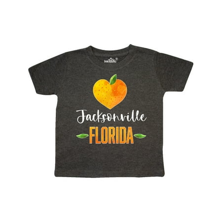 Inktastic Jacksonville Florida Orange in Heart Gift Toddler Boy or Toddler Girl T-Shirt
Inktastic Jacksonville Florida Orange in Heart Gift Toddler Boy or Toddler Girl T-Shirt