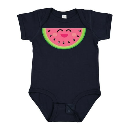 Inktastic Watermelon Kawaii Gift Baby Boy or Baby Girl Bodysuit