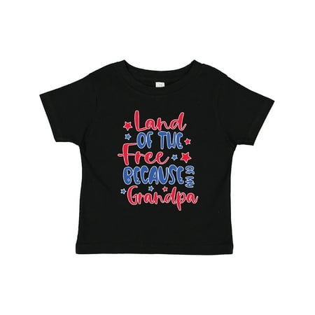 Inktastic Memorial Day Land of the Free Because of My Grandpa Gift Toddler Boy or Toddler Girl T-Shirt
Inktastic Memorial Day Land of the Free Because of My Grandpa Gift Toddler Boy or Toddler Girl T-Shirt