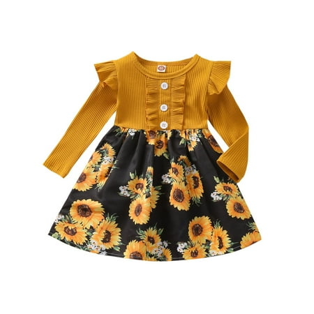 Dadaria Baby Girl Clothes Newborn Sets 12Months-4Years Fall Children s s Clothing Toddler Long Sleeve Flowers Sunflower Dress Clothes Orange 12-18 Months Toddler
Dadaria Baby Girl Clothes Newborn Sets 12Months-4Years Fall Children s s Clothing Toddler Long Sleeve Flowers Sunflower Dress Clothes Orange 12-18 Months Toddler
