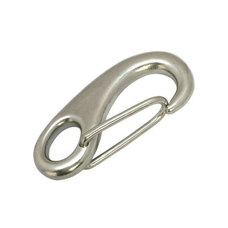 5 PC 2-3/4 Stainless Steel 316 Gate Snap Hook Carabiner Boat Rigging 600 Lbs
5 PC 2-3/4 Stainless Steel 316 Gate Snap Hook Carabiner Boat Rigging 600 Lbs