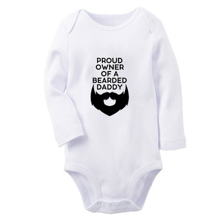 iDzn® Proud Owner of a Bearded Dad Funny Rompers Newborn Baby Unisex Bodysuits Infant Jumpsuits Toddler Kids Long Sleeve Oufits (White 6-12 Months)
iDzn® Proud Owner of a Bearded Dad Funny Rompers Newborn Baby Unisex Bodysuits Infant Jumpsuits Toddler Kids Long Sleeve Oufits (White 6-12 Months)