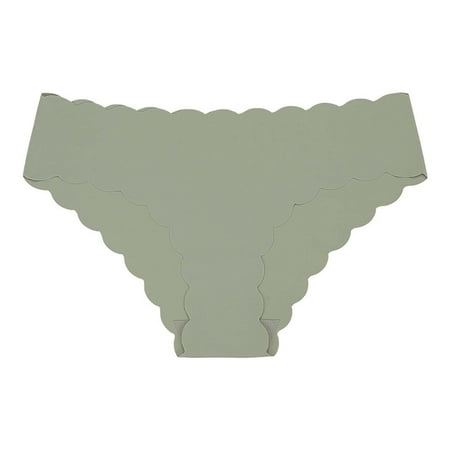 symoid Womens Panties- Sexy Army Green L