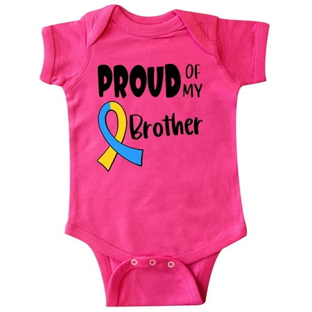 Inktastic Proud of My Brother Down Syndrome Awareness Gift Baby Boy or Baby Girl Bodysuit
Inktastic Proud of My Brother Down Syndrome Awareness Gift Baby Boy or Baby Girl Bodysuit