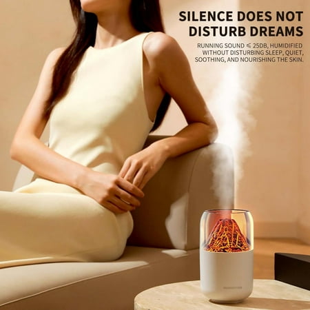 Home Goods Kitchen Decor Flame Cool Mist Humidifier 300ml Air Aroma Diffuser Humidifier Flame Noiseless Oil Diffuser for Home Office Yoga Running Sound ≤ 25dB
Home Goods Kitchen Decor Flame Cool Mist Humidifier 300ml Air Aroma Diffuser Humidifier Flame Noiseless Oil Diffuser for Home Office Yoga Running Sound ≤ 25dB