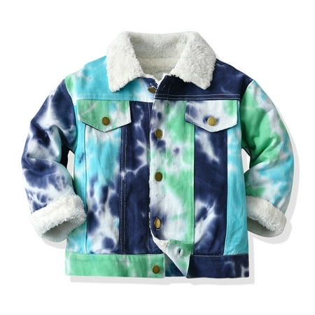 ZMHEGW Toddler Jackets Boys Girls Windproof Tie Dye Prints Denim Warm Outerwear Kids Coats
ZMHEGW Toddler Jackets Boys Girls Windproof Tie Dye Prints Denim Warm Outerwear Kids Coats