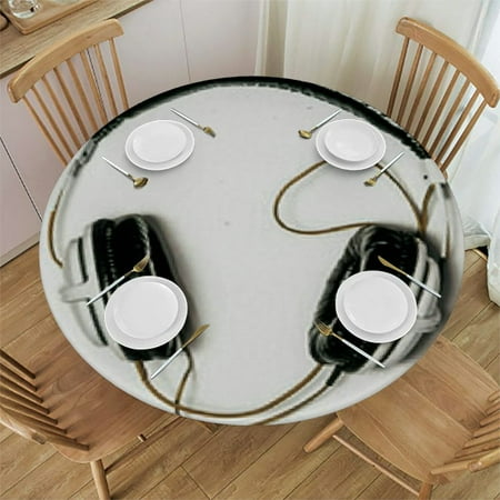 HAOXIT Musical Decorations Round Tablecloths Modern Musician Presents for Men Women Water-Proof Table Cover for Dining Tables 42-46
HAOXIT Musical Decorations Round Tablecloths Modern Musician Presents for Men Women Water-Proof Table Cover for Dining Tables 42-46