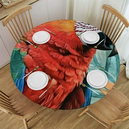 Autua Parrot Leaves Flowers Round Tablecloth Waterproof Resistant Fabric for Indoor and Outdoor Use Ideal for Restaurants Weddings Parties - Stain-Resistant and Washable 38 -42
Autua Parrot Leaves Flowers Round Tablecloth Waterproof Resistant Fabric for Indoor and Outdoor Use Ideal for Restaurants Weddings Parties - Stain-Resistant and Washable 38 -42