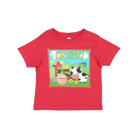Inktastic I m Five! Farm Animals Wearing Birthday Party Hats Gift Toddler Boy or Toddler Girl T-Shirt
Inktastic I m Five! Farm Animals Wearing Birthday Party Hats Gift Toddler Boy or Toddler Girl T-Shirt
