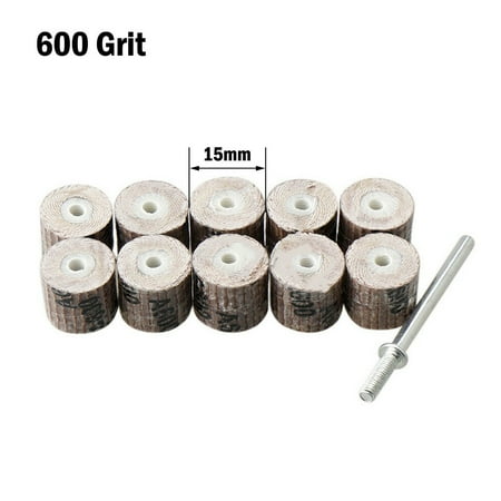 Leke 10pcs 15mm Flap Wheel Disc with Mandrel Rotary Tool Abrasive Sandpaper Polishing
Leke 10pcs 15mm Flap Wheel Disc with Mandrel Rotary Tool Abrasive Sandpaper Polishing