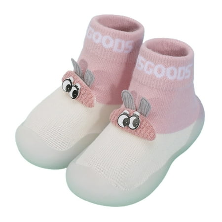 ZUARFY Toddler Baby Knitted Non-Skid Slipper Socks Cartoon Rabbit Rubber Bottom Shoes
ZUARFY Toddler Baby Knitted Non-Skid Slipper Socks Cartoon Rabbit Rubber Bottom Shoes