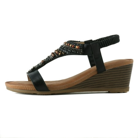 GHSOHS Womens Sandals Outdoor Shoes for Women Slippers Flip Flops Lady Sandals Bohemian Style Toe Folk Style Retro Diamond Wedges Casual Roman Shoes Casual Walking Shoes 37
GHSOHS Womens Sandals Outdoor Shoes for Women Slippers Flip Flops Lady Sandals Bohemian Style Toe Folk Style Retro Diamond Wedges Casual Roman Shoes Casual Walking Shoes 37