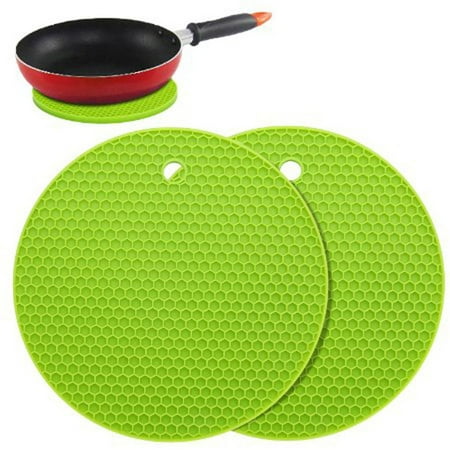 2pcs Pot Holders Multipurpose Round Pot Holders Trivets Jar Openers & Spoon Rests
2pcs Pot Holders Multipurpose Round Pot Holders Trivets Jar Openers & Spoon Rests