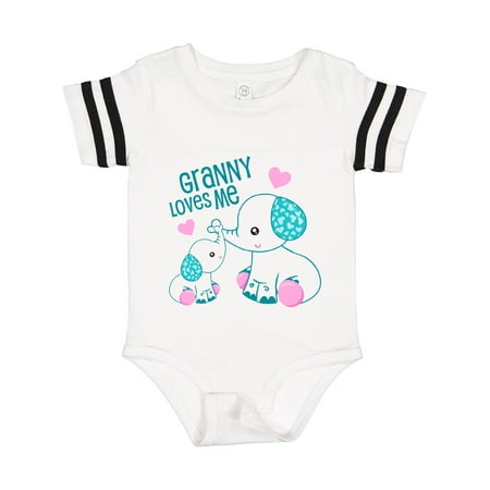 Inktastic Granny Loves Me-cute Elephants Gift Baby Boy or Baby Girl Bodysuit
Inktastic Granny Loves Me-cute Elephants Gift Baby Boy or Baby Girl Bodysuit