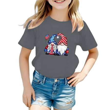 FANDANIV Tees Summer T-Shirts For Boy Shirts Trendy Fashion T Shirt Toddler Girls Cotton Patriotic Tee Flag Star Print Clothes Undershirts Kids
FANDANIV Tees Summer T-Shirts For Boy Shirts Trendy Fashion T Shirt Toddler Girls Cotton Patriotic Tee Flag Star Print Clothes Undershirts Kids