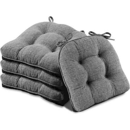 Chair Cushions for Dining Chairs 4 Pack Memory Foam Chair Cushion with Ties and Non Slip Backing 15.5 x 15.5 inches Tufted Chair Pads for Dining Chairs(Dark Grey)
Chair Cushions for Dining Chairs 4 Pack Memory Foam Chair Cushion with Ties and Non Slip Backing 15.5 x 15.5 inches Tufted Chair Pads for Dining Chairs(Dark Grey)