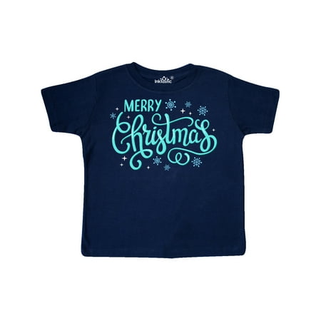 Inktastic Merry Christmas Hand Lettering with Snowflakes in Teal Gift Toddler Boy or Toddler Girl T-Shirt
Inktastic Merry Christmas Hand Lettering with Snowflakes in Teal Gift Toddler Boy or Toddler Girl T-Shirt