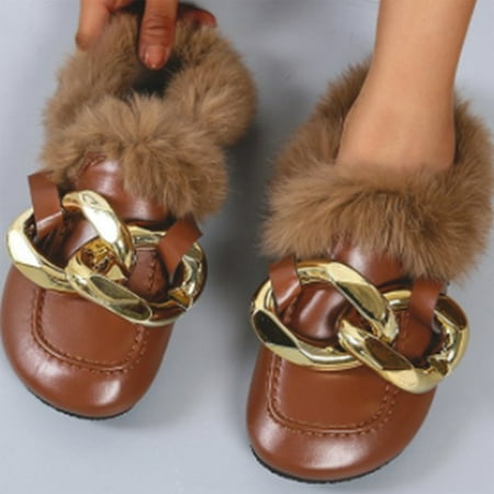 HP95 Retro Women Vintage Casual Large Metal Locking Hook Loop Enviros Fleece Low Heels Slingback Fall Winter Round Toe Shoes
HP95 Retro Women Vintage Casual Large Metal Locking Hook Loop Enviros Fleece Low Heels Slingback Fall Winter Round Toe Shoes
